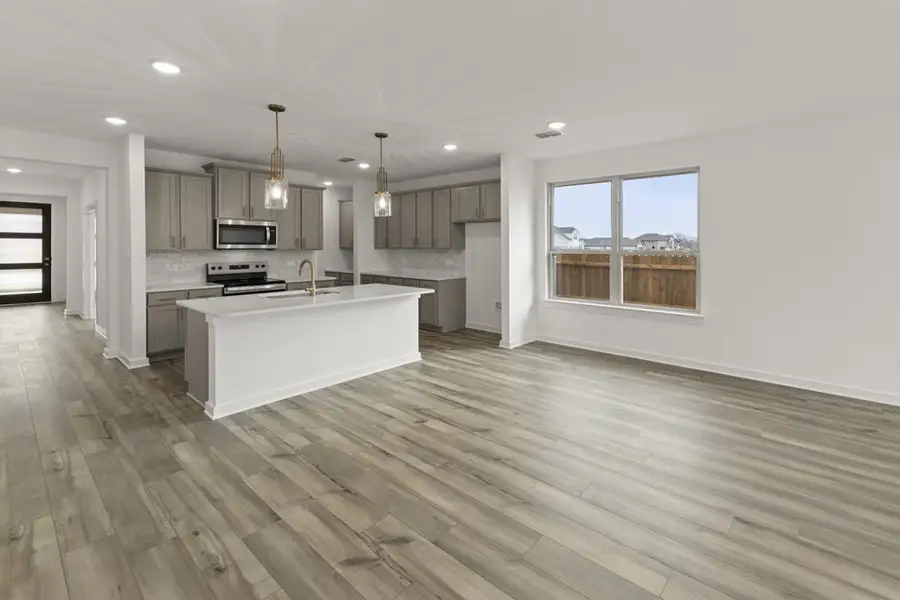 Representative furnished interior of a home built from the Olive III Katy Lakes 50s by Brohn Homes in Katy Lakes, Katy (Image 5).