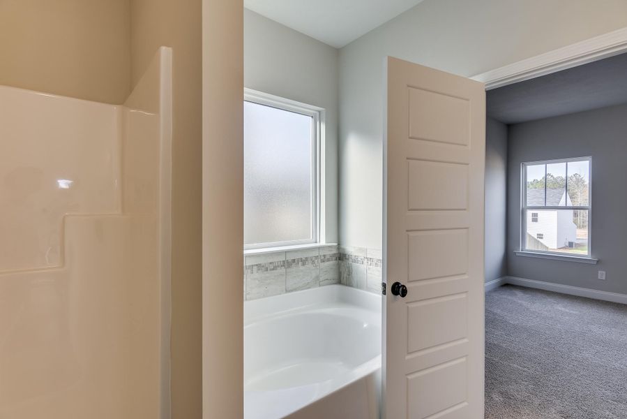 Furnished interior view inside a new home in , Edgefield (Image 3).