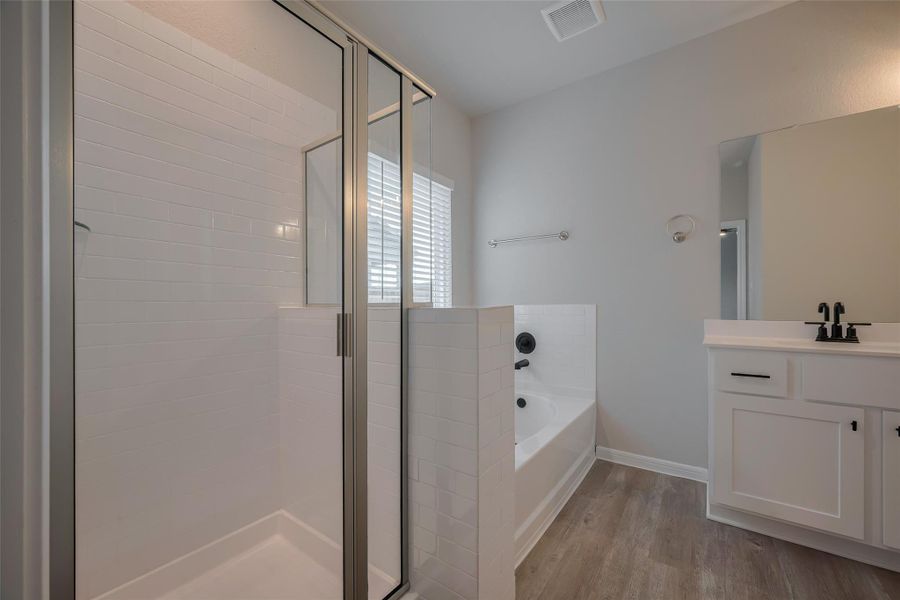 Furnished interior view inside a new home in La Segarra, Brookshire (Image 15). Furnished interior view inside a new home in La Segarra, Brookshire (Image 15).