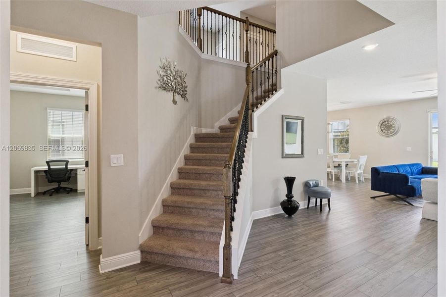 Furnished interior view inside a new home in , Kissimmee (Image 6). Furnished interior view inside a new home in , Kissimmee (Image 6).