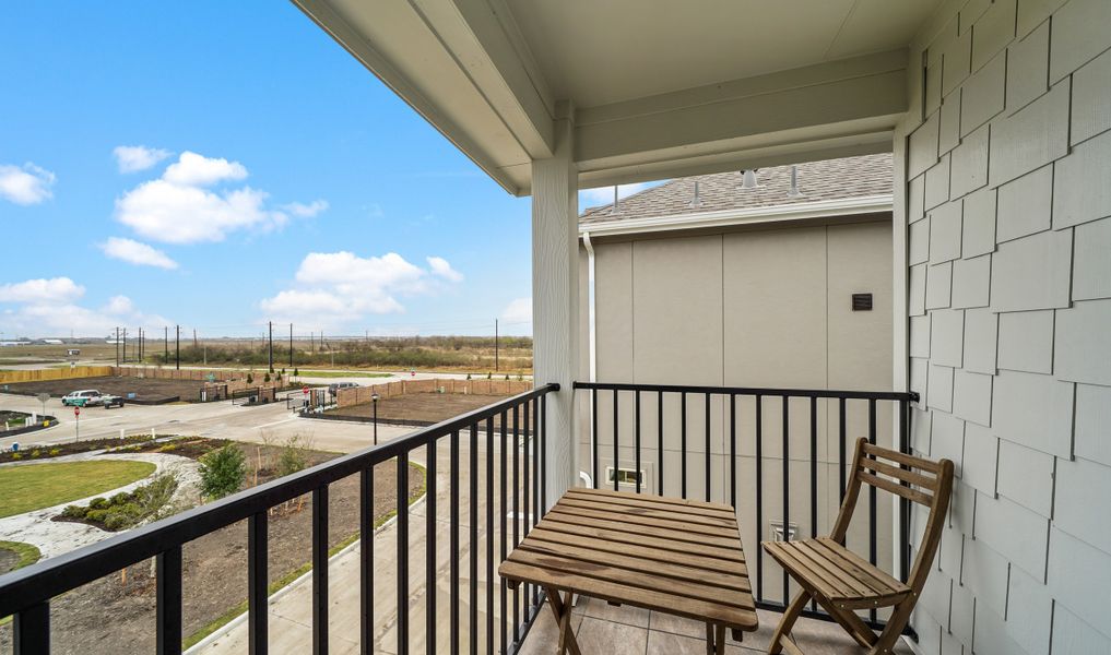 Balcony off owner's suite