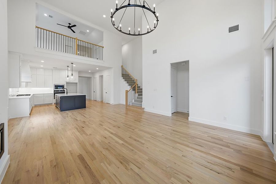 Spacious, unfurnished interior of a new home in Brookhollow West, Prosper (Image 27). Spacious, unfurnished interior of a new home in Brookhollow West, Prosper (Image 27).