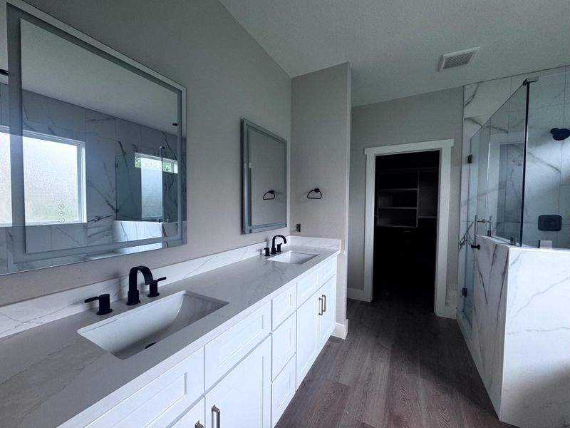 Furnished interior view inside a new home in , Bay City (Image 10).