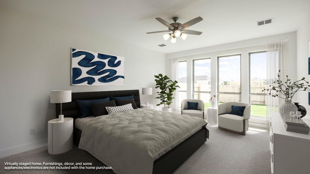 Furnished interior view inside a new home in Nolina, Georgetown (Image 4).