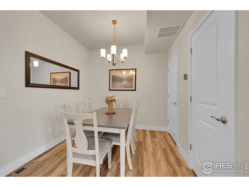 Furnished interior view inside a new home in , Loveland (Image 3).