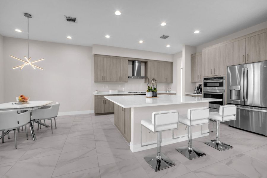 Furnished interior view inside a new home in , Boca Raton (Image 16).