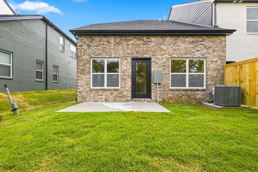 Rear Exterior and Patio at Oxford Station