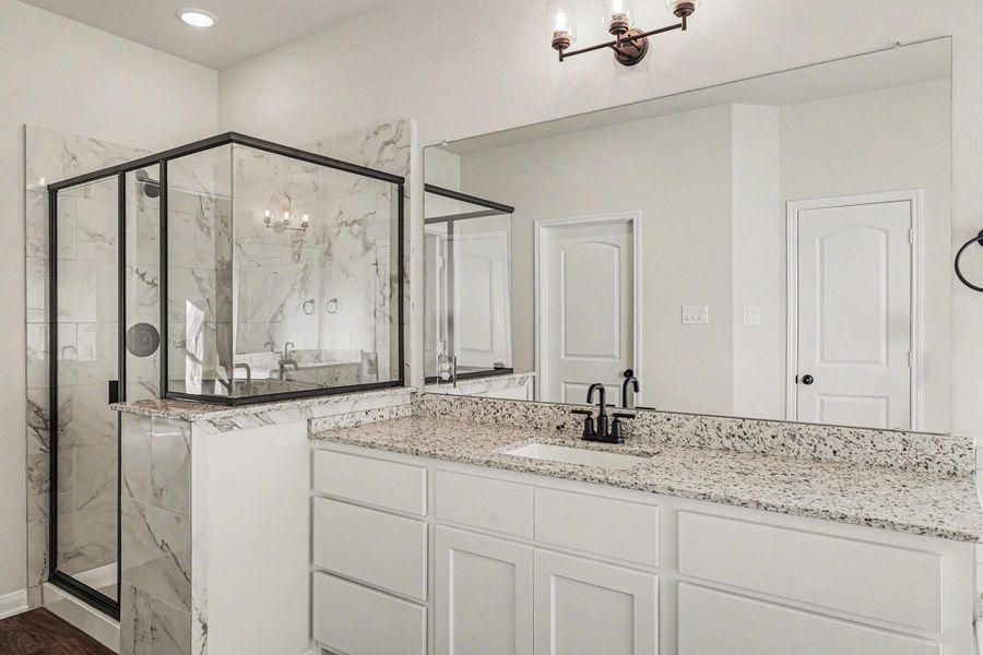 Furnished interior view inside a new home in Rose Hill Estates, Willis (Image 9).