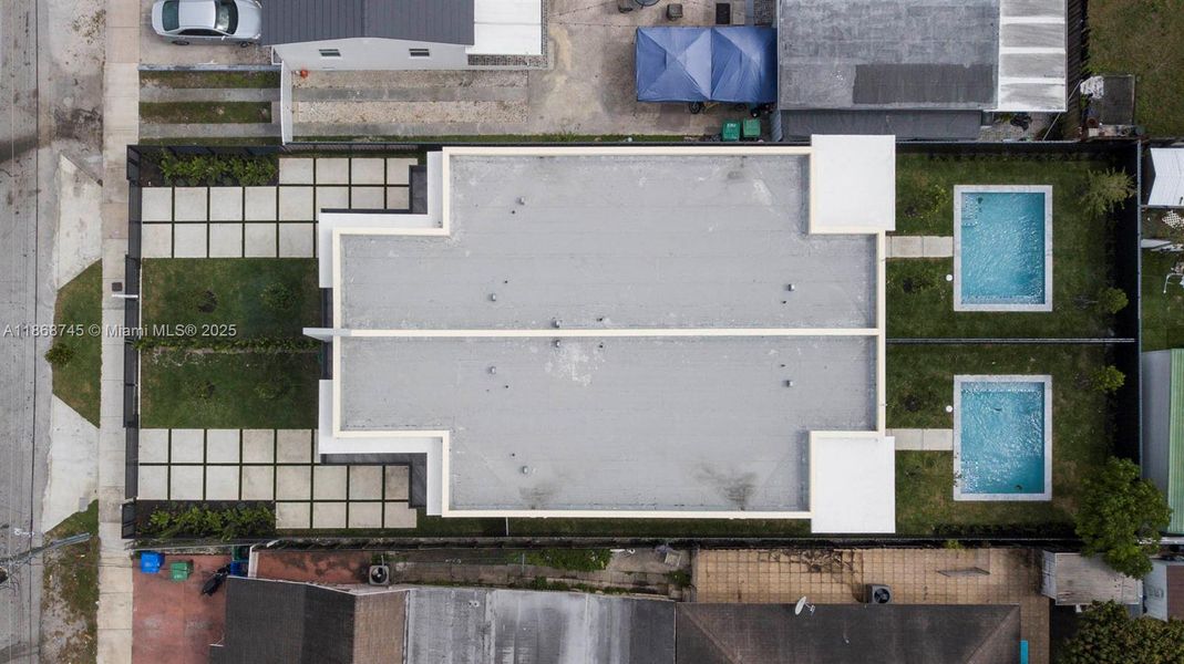 Furnished interior view inside a new home in , Miami (Image 14).