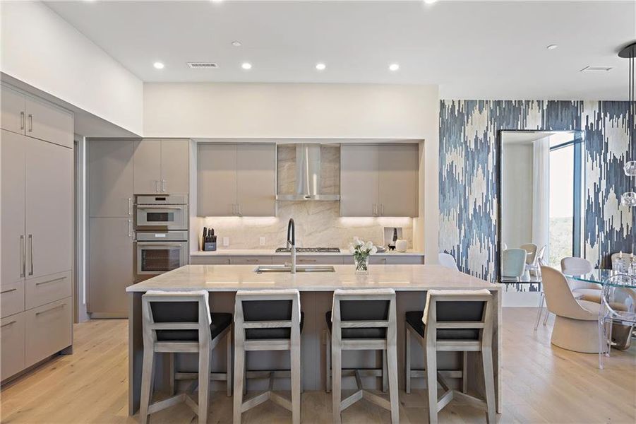 Furnished interior view inside a new home in The Dillon Buckhead, Atlanta (Image 30).
