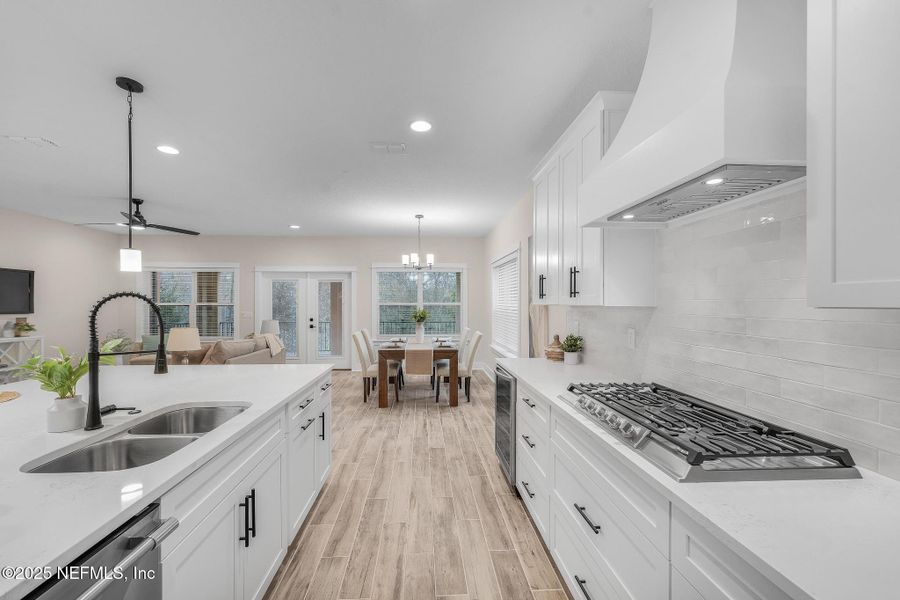 Furnished interior view inside a new home in , Jacksonville (Image 9). Furnished interior view inside a new home in , Jacksonville (Image 9).