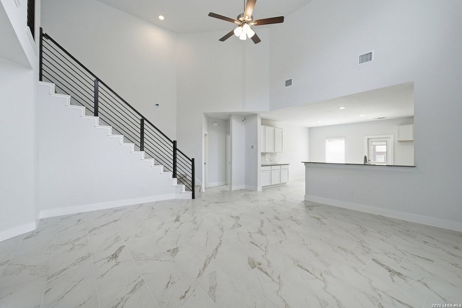 Spacious, unfurnished interior of a new home in Morgan Meadows, San Antonio (Image 15). Spacious, unfurnished interior of a new home in Morgan Meadows, San Antonio (Image 15).