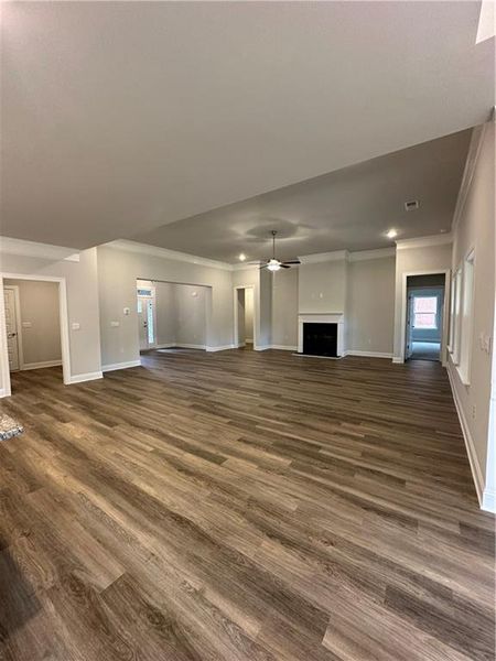 Spacious, unfurnished interior of a new home in Mirror Lake at South Harbour, Villa Rica (Image 24).