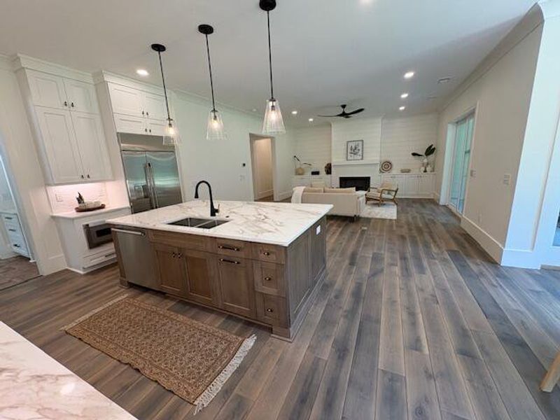 Furnished interior view inside a new home in , Johns Island (Image 42).