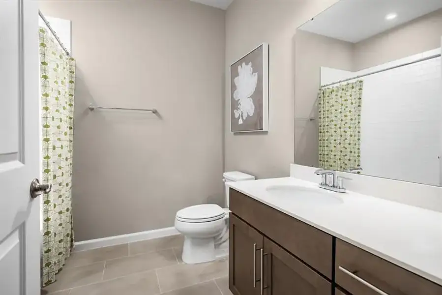 Representative furnished interior of a home built from the Baymont by Ryan Homes in Seminole Palms, Palm Coast (Image 13).