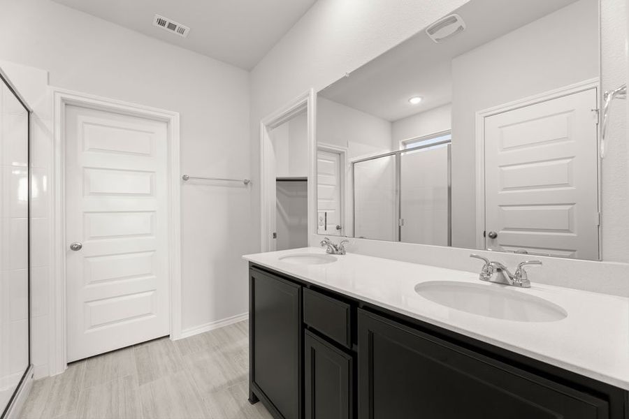 Front exterior of a new home in Northspur, Terrell, TX, highlighting curb appeal (Image 16). Front exterior of a new home in Northspur, Terrell, TX, highlighting curb appeal (Image 16).