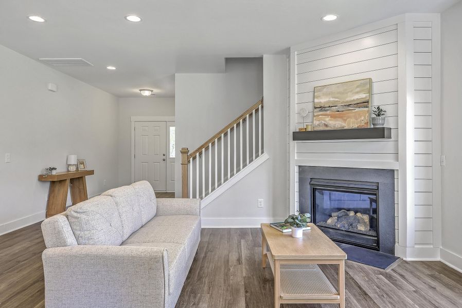 Furnished interior view inside a new home in , Dorchester (Image 34). Furnished interior view inside a new home in , Dorchester (Image 34).