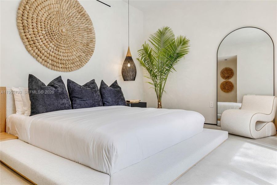 Furnished interior view inside a new home in , Miami (Image 3).