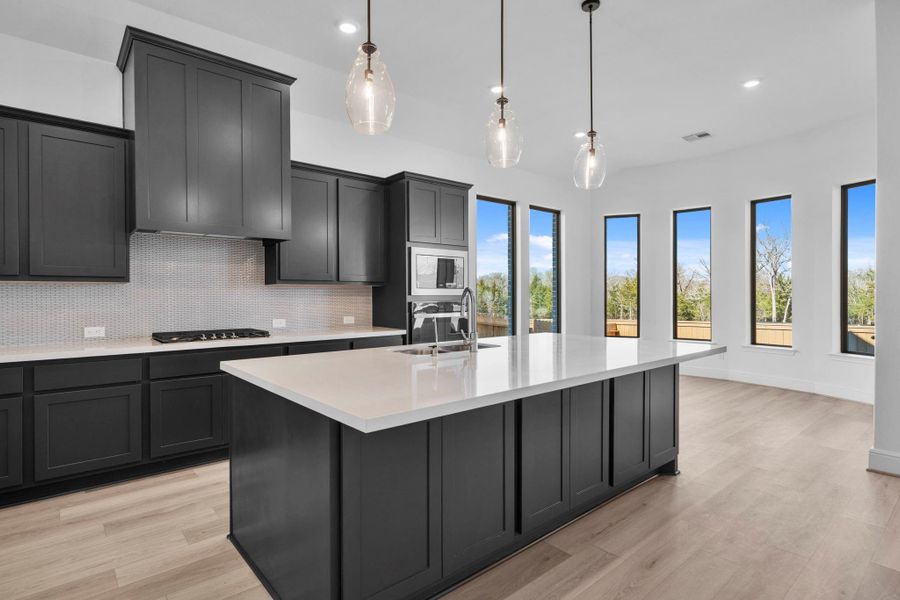 Furnished interior view inside a new home in Chambers Creek, Willis (Image 5).