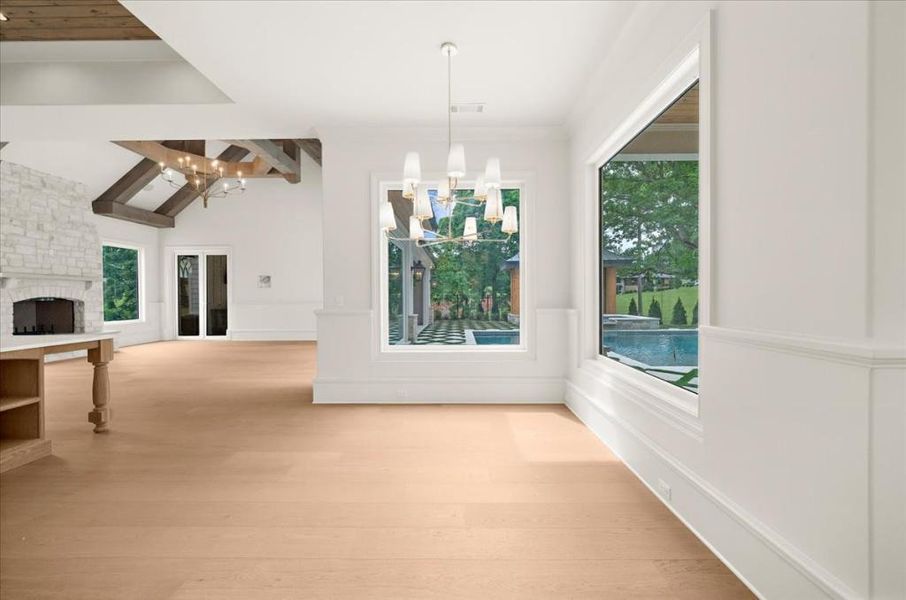 Spacious, unfurnished interior of a new home in , Canton (Image 71).