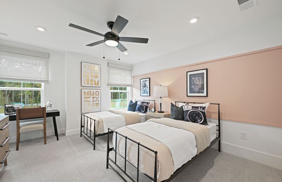 Furnished interior view inside a new home in Briar Creek, Atlanta (Image 14).