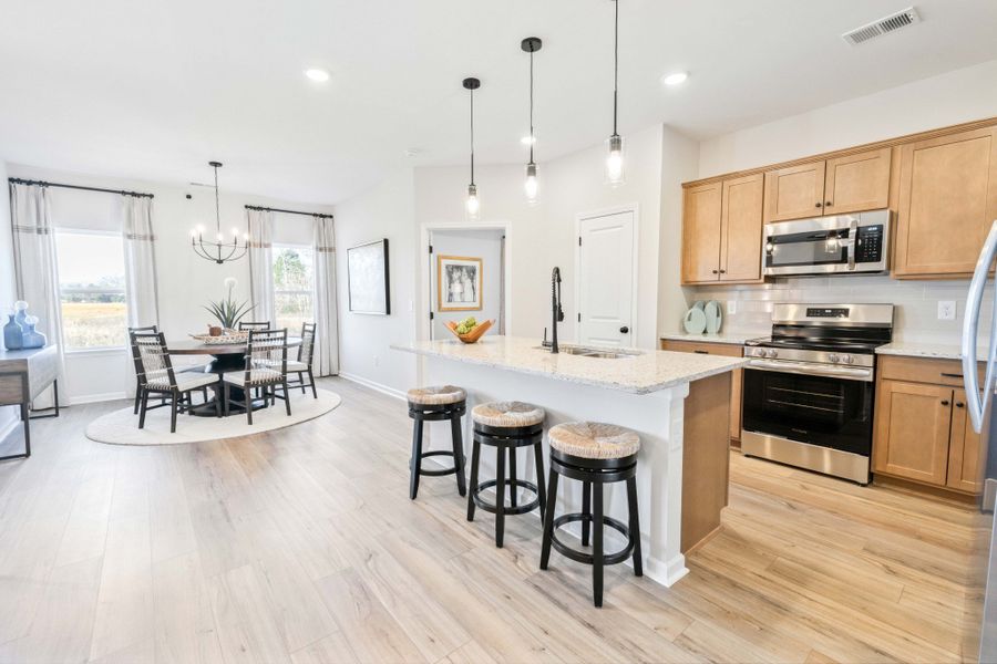 Furnished interior view inside a new home in Jackson Hills, Clarksville (Image 9).