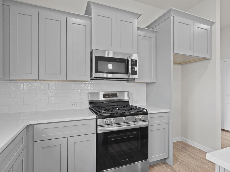 Representative furnished interior of a home built from the Lexington 2012 S by Saratoga Homes in Butler Farms, Liberty Hill (Image 8).