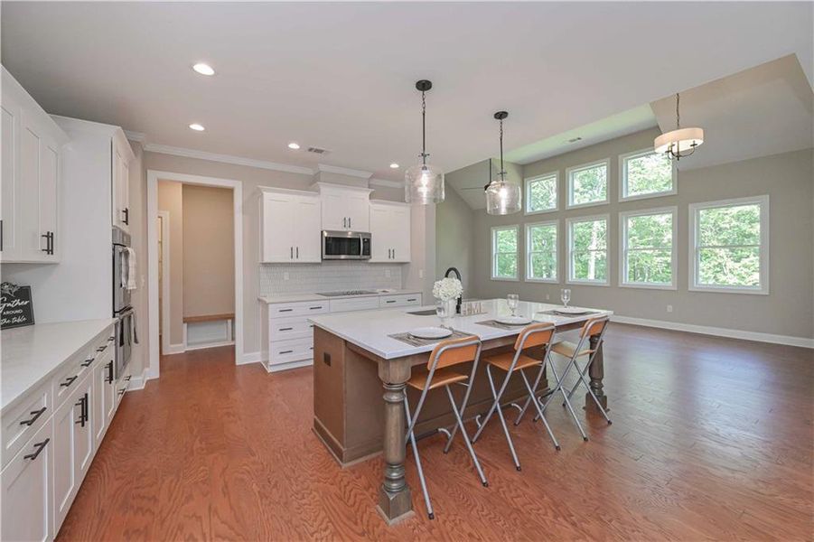 Furnished interior view inside a new home in , Douglasville (Image 17).