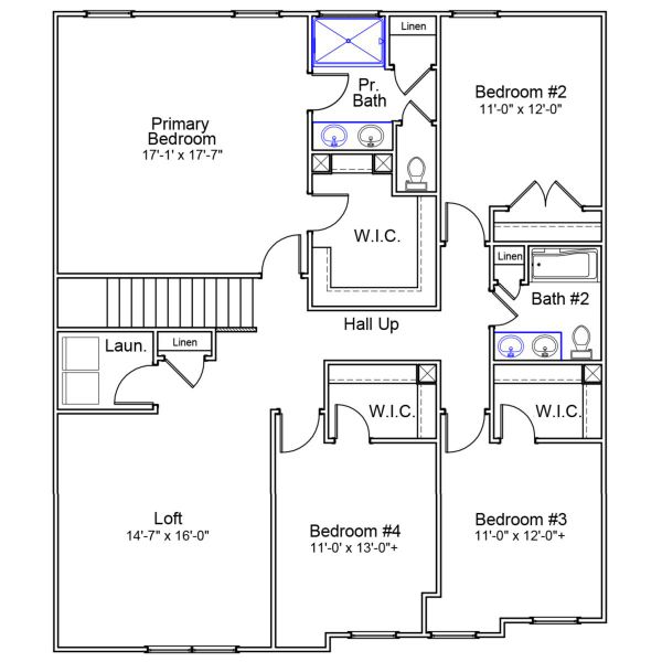 2D floor plan layout of this home in Fairview Falls, Chesnee, SC (Image 2). 2D floor plan layout of this home in Fairview Falls, Chesnee, SC (Image 2).