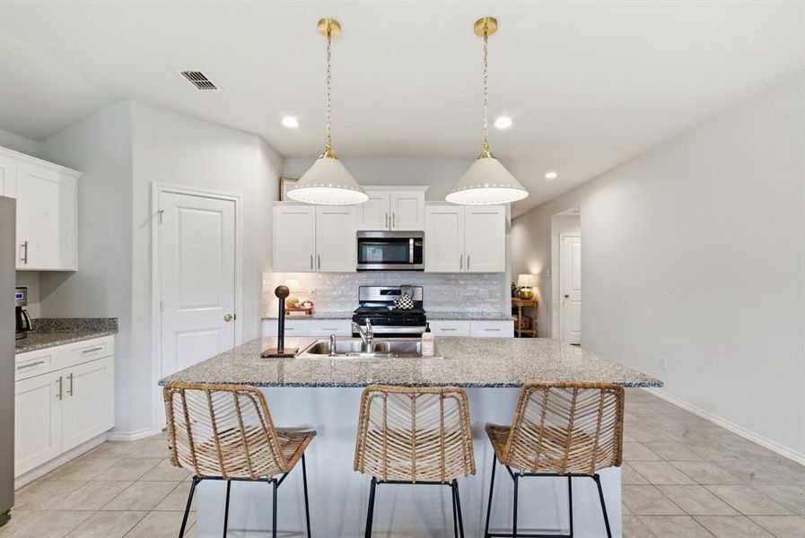 Furnished interior view inside a new home in Sculptor's Park, Springtown (Image 5).