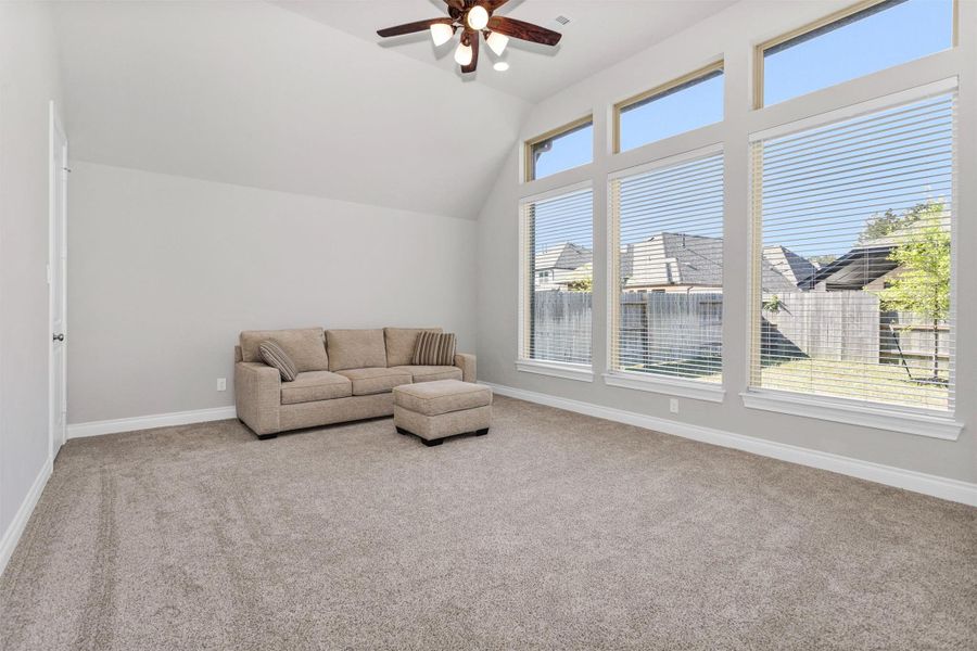 Another possible downstairs secondary bedroom or an excellent gameroom!