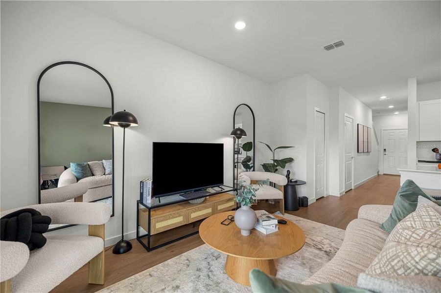 Furnished interior view inside a new home in , Ocala (Image 19).