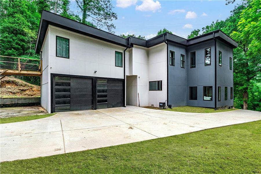 Front exterior of a new home in , Decatur, GA, highlighting curb appeal (Image 25).