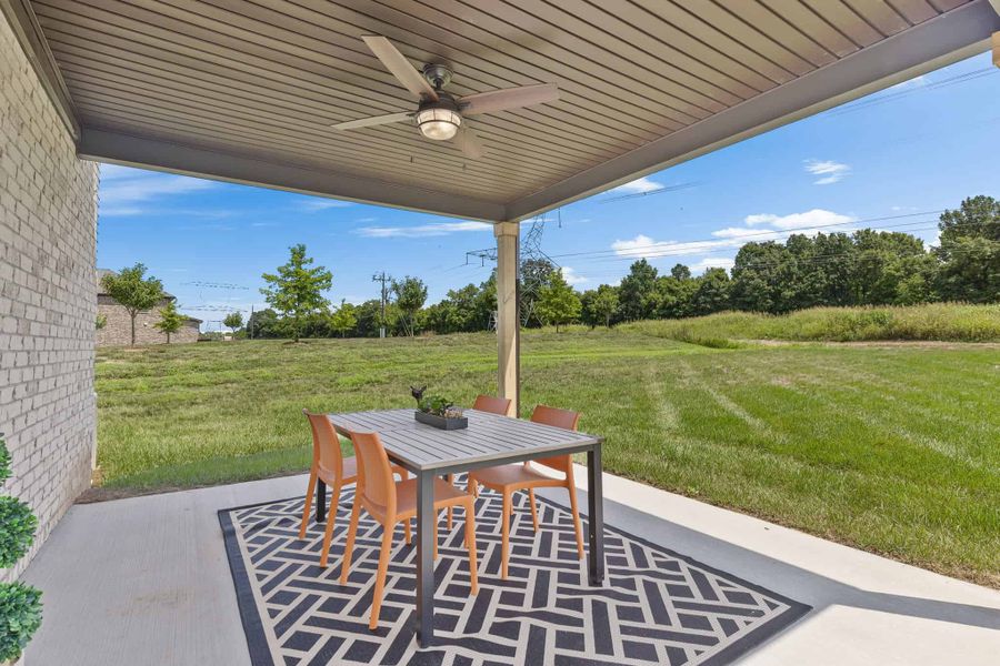 Exterior details and patio area of a home in , Gallatin (Image 3).