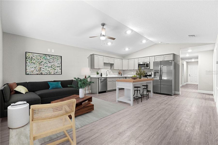 Furnished interior view inside a new home in , Summerfield (Image 6).