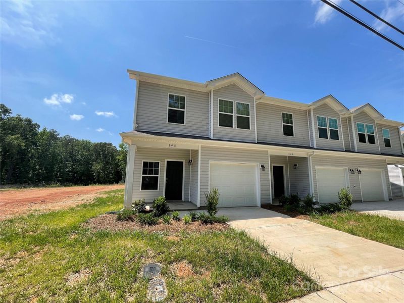 New construction end-unit townhome