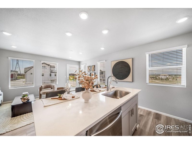Furnished interior view inside a new home in , Johnstown (Image 8). Furnished interior view inside a new home in , Johnstown (Image 8).
