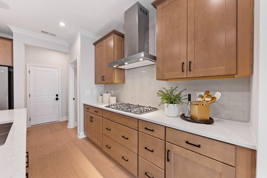 Representative furnished interior of a home built from the Knight by Tri Pointe Homes in Southbridge, Fort Mill (Image 20).