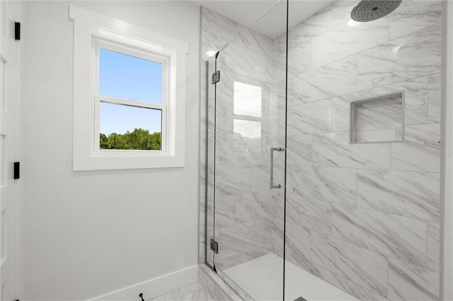 Furnished interior view inside a new home in , Canton (Image 46).