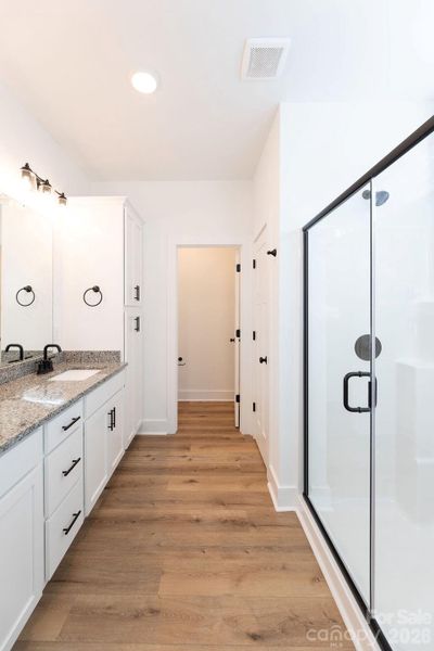 Furnished interior view inside a new home in , Clover (Image 6).