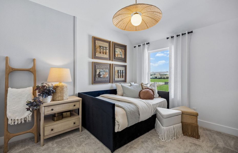 Representative furnished interior of a home built from the Rainier by Pulte Homes in Overland Grove, Forney (Image 15).