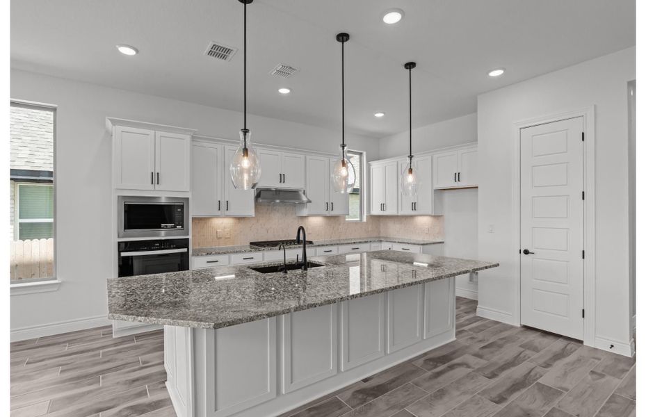 Representative furnished interior of a home built from the Hillsboro by Pulte Homes in Bison Ridge, San Antonio (Image 5). Representative furnished interior of a home built from the Hillsboro by Pulte Homes in Bison Ridge, San Antonio (Image 5).