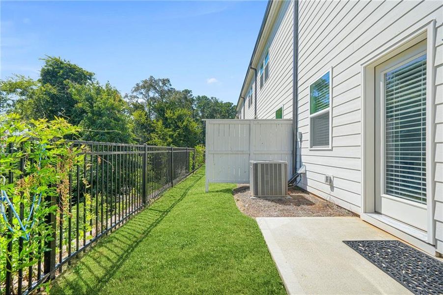 Front exterior of a new home in , Atlanta, GA, highlighting curb appeal (Image 26).