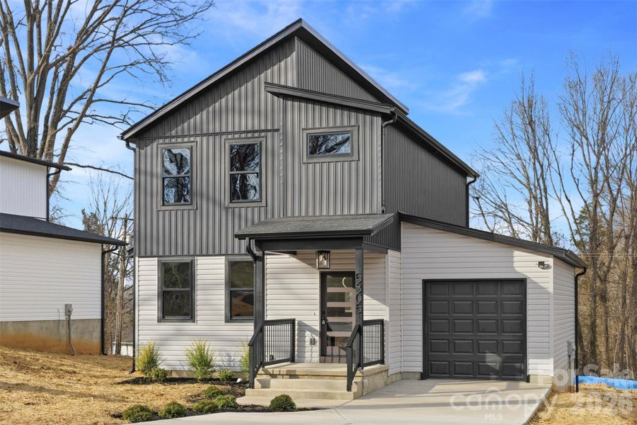 Bold architectural Lines and striking curb appeal