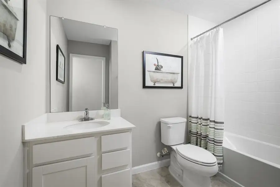 Furnished interior view inside a new home in Shearwater Townhomes, St. Augustine (Image 15).