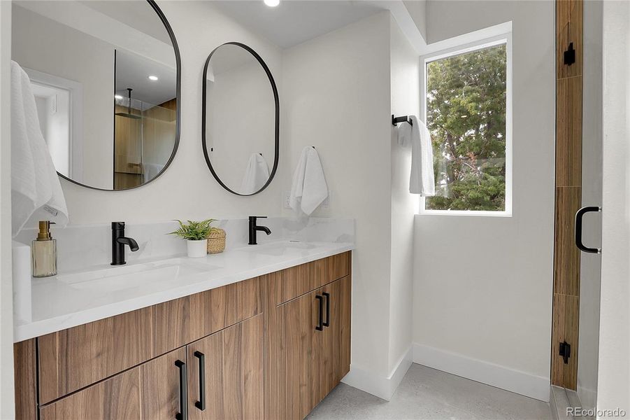 Furnished interior view inside a new home in , Denver (Image 13).