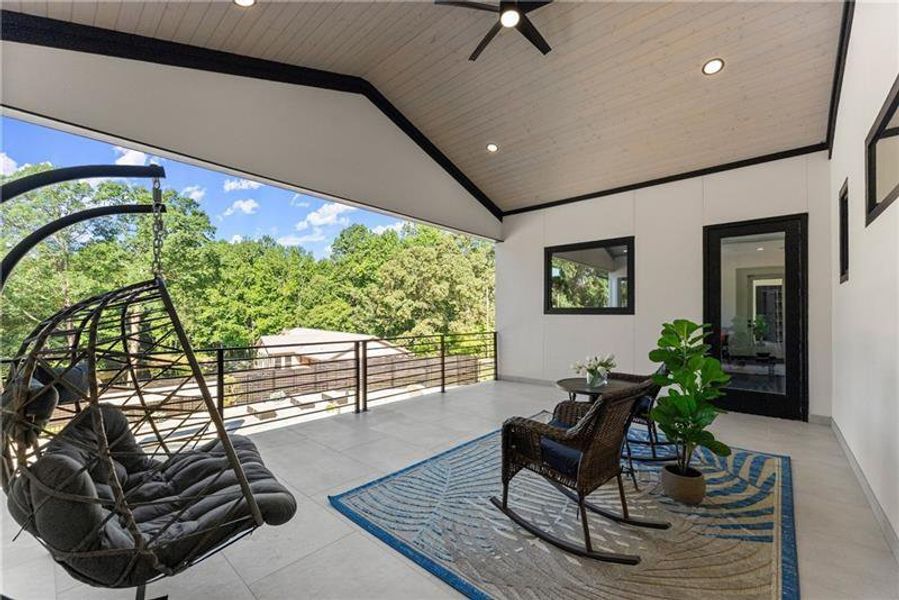 Exterior details and patio area of a home in , Lawrenceville (Image 48).