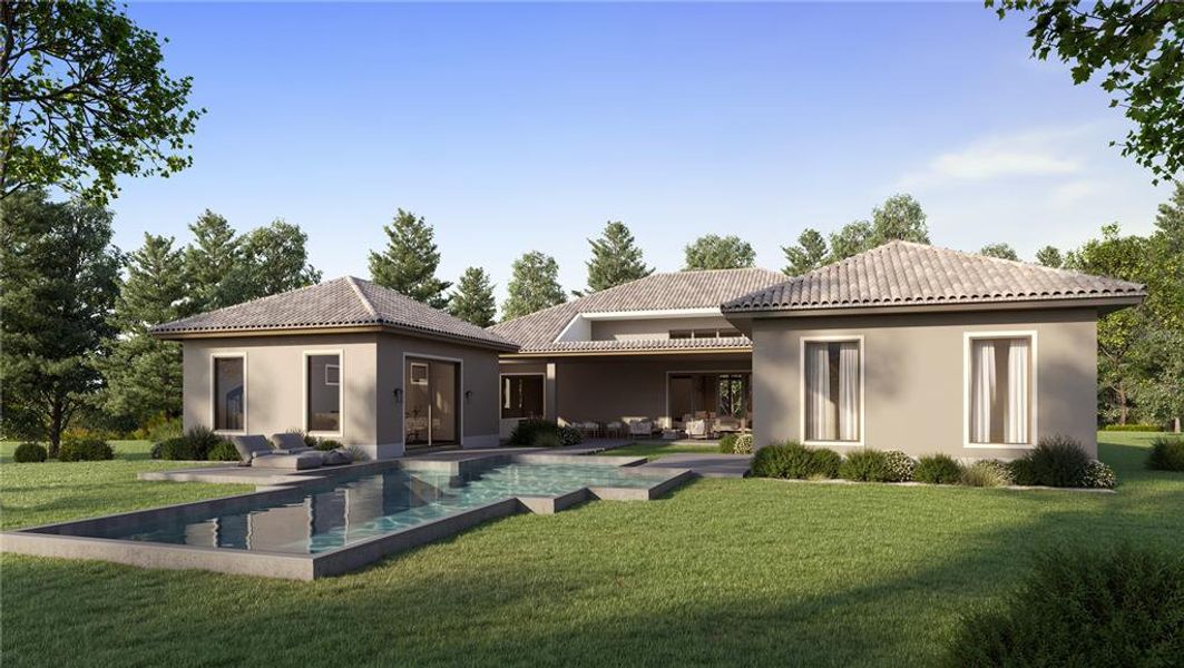 Exterior details and patio area of a home in , Montverde (Image 4).