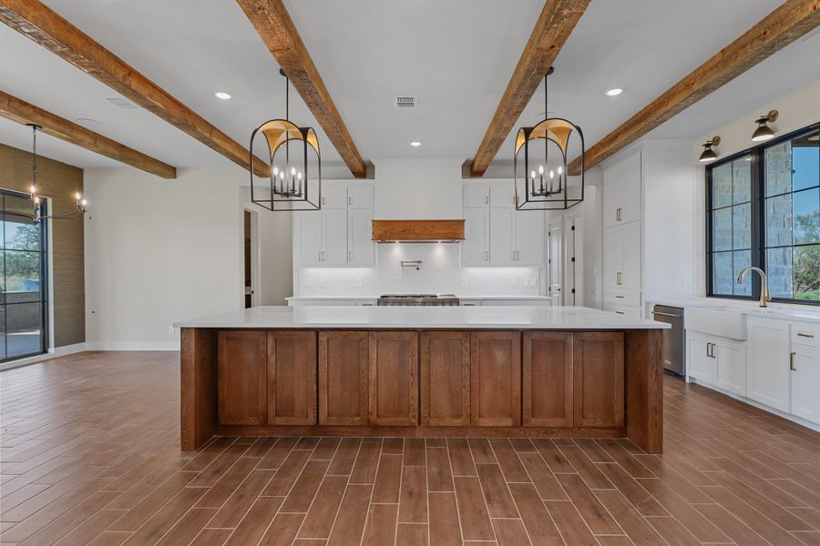 Furnished interior view inside a new home in Ranger Ridge, Strawn (Image 10). Furnished interior view inside a new home in Ranger Ridge, Strawn (Image 10).