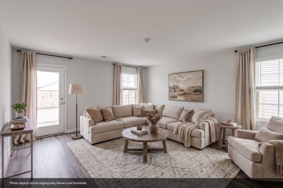 Furnished interior view inside a new home in Ellington, Elgin (Image 8).